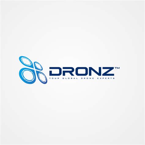 dronza design   amazing drone company logo   planet