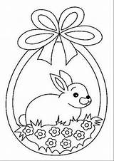 Easter Coloring Easy Pages Tulamama Print sketch template