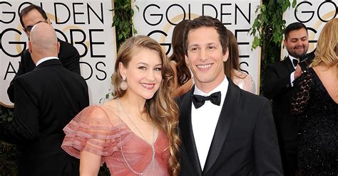 andy samberg and his wife joanna newsom arrived together for the