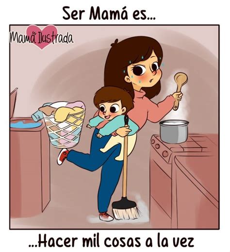 16 comics que muestran lo adorable que es ser mamá