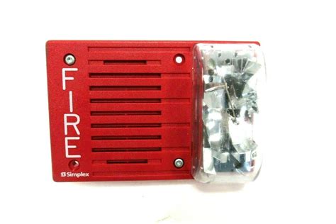 simplex   fire alarm hornstrobe  sb industrial