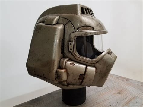 3d printed classic doom guy helmet by michelle sleeper pinshape