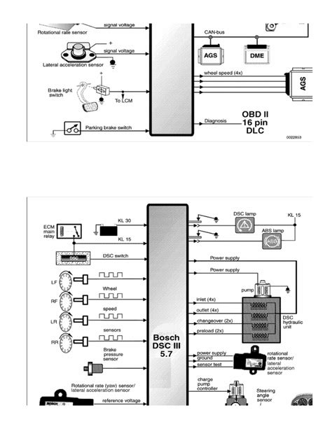 tech aid bmw  abs wiring diagram
