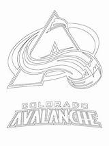 Nhl Avalanche Coloring Lnh Sport1 Hurricanes Select Senators Ottawa Supercoloring sketch template