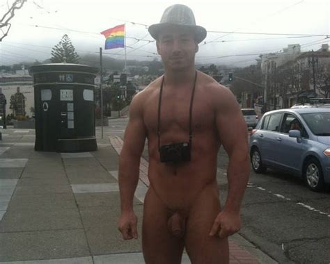 marc dylan walks the castro district… naked yay daily squirt