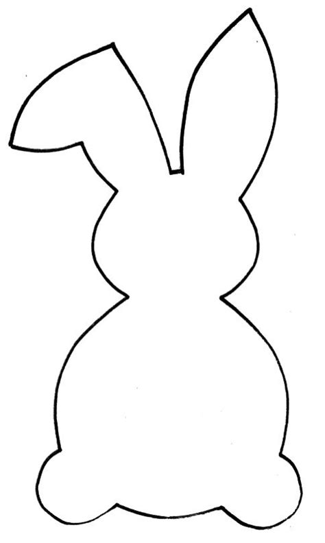 easter bunny cutout template easter bunny decorations easter wood