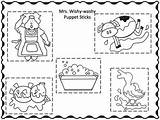 Washy Wishy Mrs Coloring sketch template