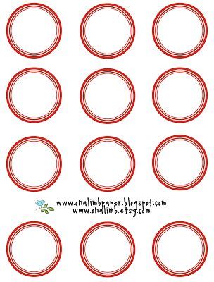 limb paper circle stickers   circle labels