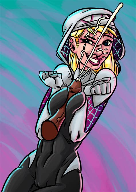 Spider Gwen Facial Gwen Stacy Porn Superheroes Pictures Pictures