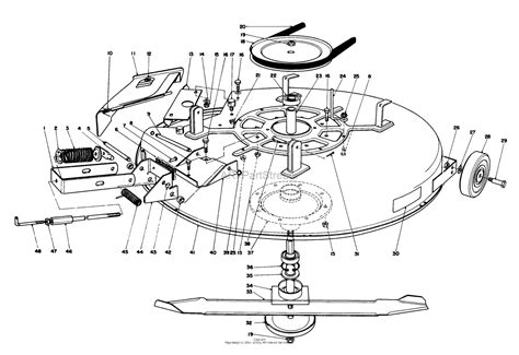toro    professional  sn   parts diagram  mower assembly