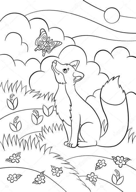 coloring pages  cute fox  brand  fantastic fox coloring pages