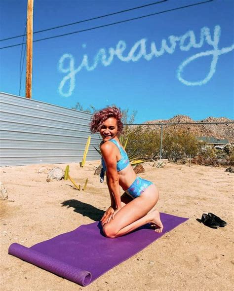 Alyson Stoner Bikini Yoga Of The Day