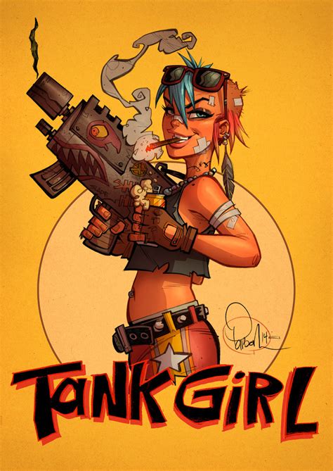 A Sexy Tank Girl Pinup Tank Girl Pinups And Porn Sorted By