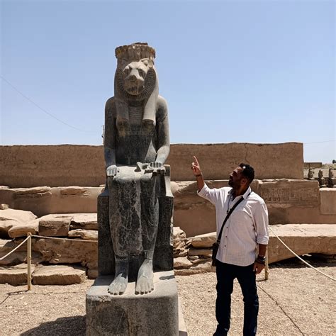 mut temple  karnak temple luxor egypt precinct  mut