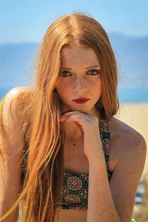 beautiful red hair gorgeous redhead red freckles redheads freckles