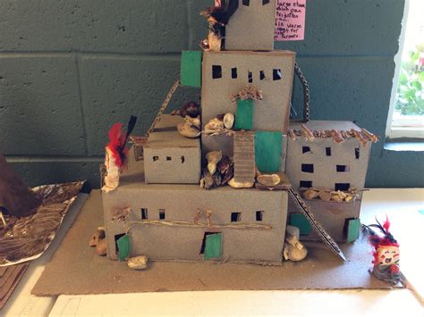 pueblo diorama native american elementary unit study