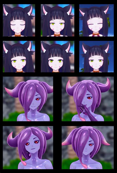 image face expressions png monster girl island wikia