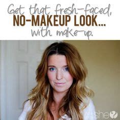 fresh faced  makeup
