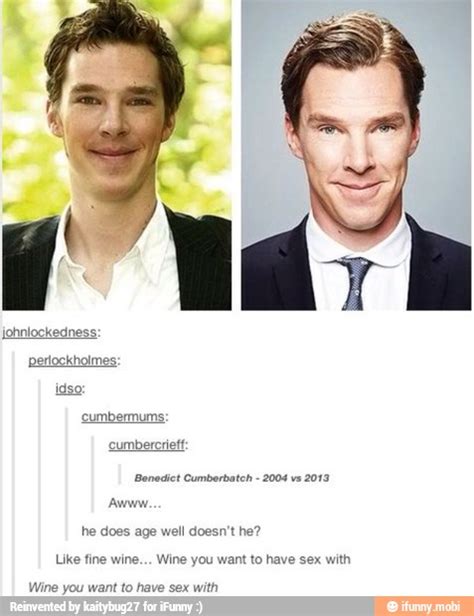 benedict cumberbatch 2004 vs 2013 he does age well doesn t he like