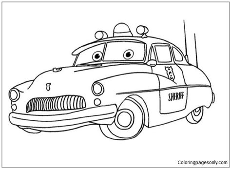 mater  sally carrera coloring page  printable coloring pages