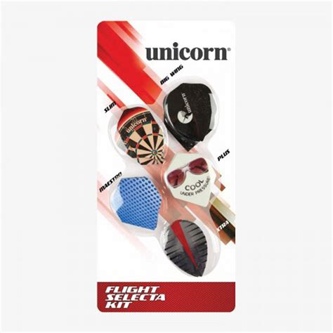 unicorn darts selecta flight kit