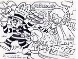 Mcdonaldland Hamburglar Storyboard sketch template
