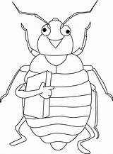 Coloring Pages Bug Cicada Bed Printable Educated Intelligent Animals Bugs Kids Preschool Insect Color Worksheets Bestcoloringpages Sheets Choose Board sketch template