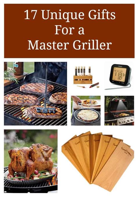 unique gifts   master griller gourmet grillmaster