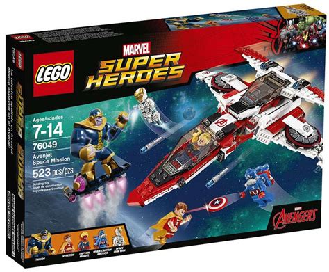 lego marvel super heroes avengers assemble avenjet space mission set