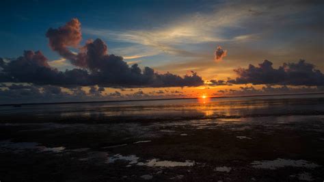 Wallpaper Gelap Langit Pola Lingkaran Suasana Baris C