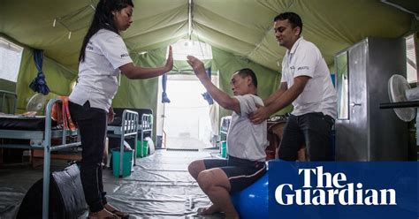 nepal earthquake survivor rebuilds his life through physiotherapy in