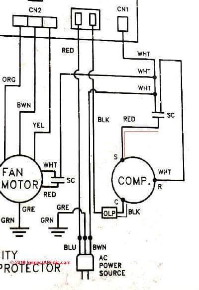 wiring diagram  dual run capacitor wiring diagram