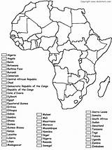 Map Africa Blank Coloring Printable Countries Month January Asante Memorizing Continent Kids South Continents Color Outline Geography African Maps Printables sketch template