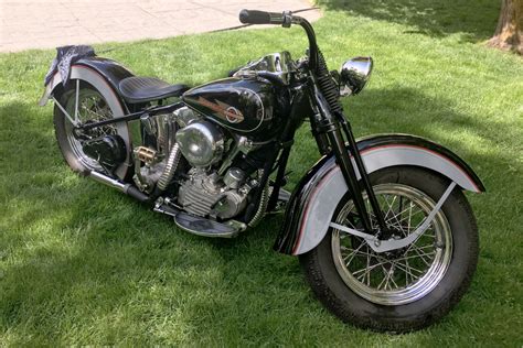 harley davidson knucklehead custom  sale  bat auctions sold    january