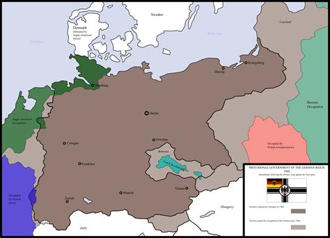 provisional government   german reich  thousand week reich rimaginarymaps