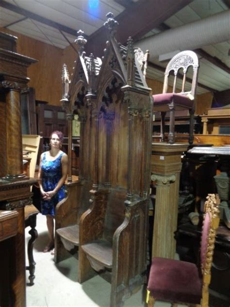 antique gothic style furniture castle church antiques