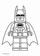 Batman Lego Coloring Pages Kids Colouring Drawing Movie Choose Board sketch template