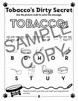 Tobacco Petey Pup Activity Dangers Book sketch template