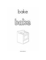 Bake Coloring Change Template sketch template
