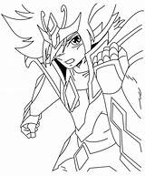 Pegasus Zodiaco Caballeros Koga Lineart Huramechi sketch template