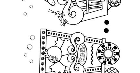 circus train printable coloring page art craft scout stuff