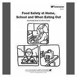 Safety Food Printable Coloring Worksheets Pages Worksheeto Cooking Printables Via sketch template