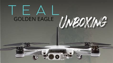 teal golden eagle unboxing blue uas drone youtube
