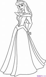 Beauty Coloring Pages Sleeping Amelia Princess Aurora sketch template