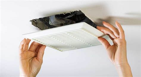 replace  bathroom exhaust fan  attic access uoozcom