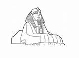 Sphinx Drawing Egyptian Giza Pyramid Draw Great Ancient Pyramids Realistic Sketch Pencil Getdrawings Beautiful Colorful sketch template