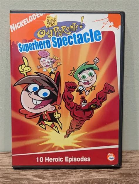 oddparents superhero spectacle dvd  tested great