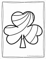 Coloring Pages Patrick Shamrock Saint Printable Designs Intricate Kids Adults Shop Printables Book Activities School Preview Patricks sketch template