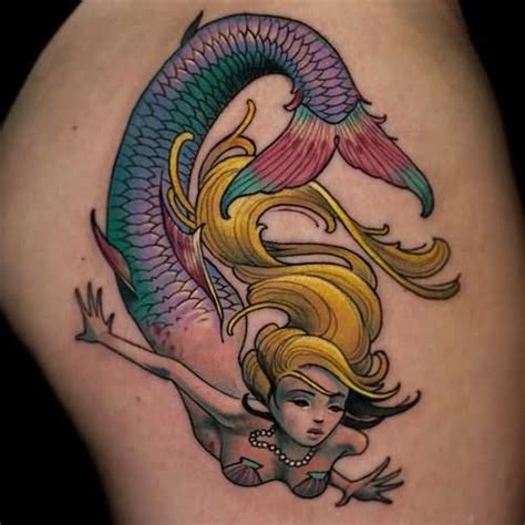 37 Beautiful Mermaid Tattoos With Pictures Piercings Models