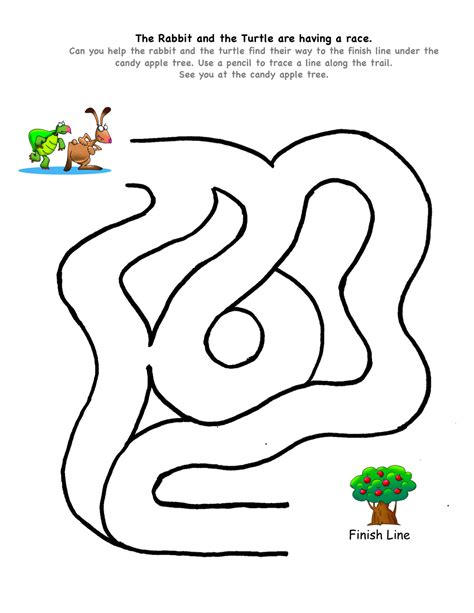 beginner mazes printable